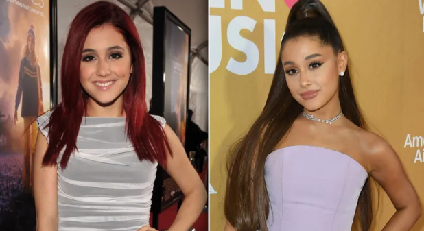 Ariana Grande before and after