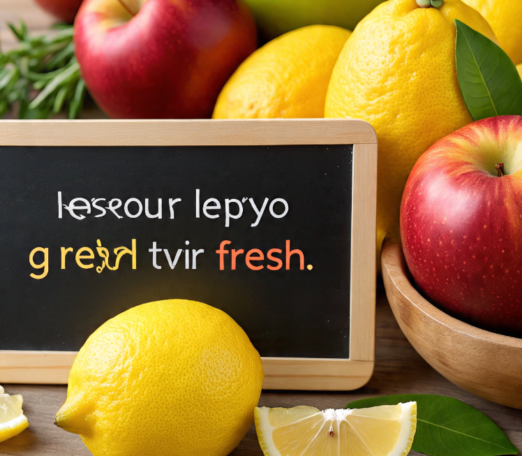 Fruit fresh